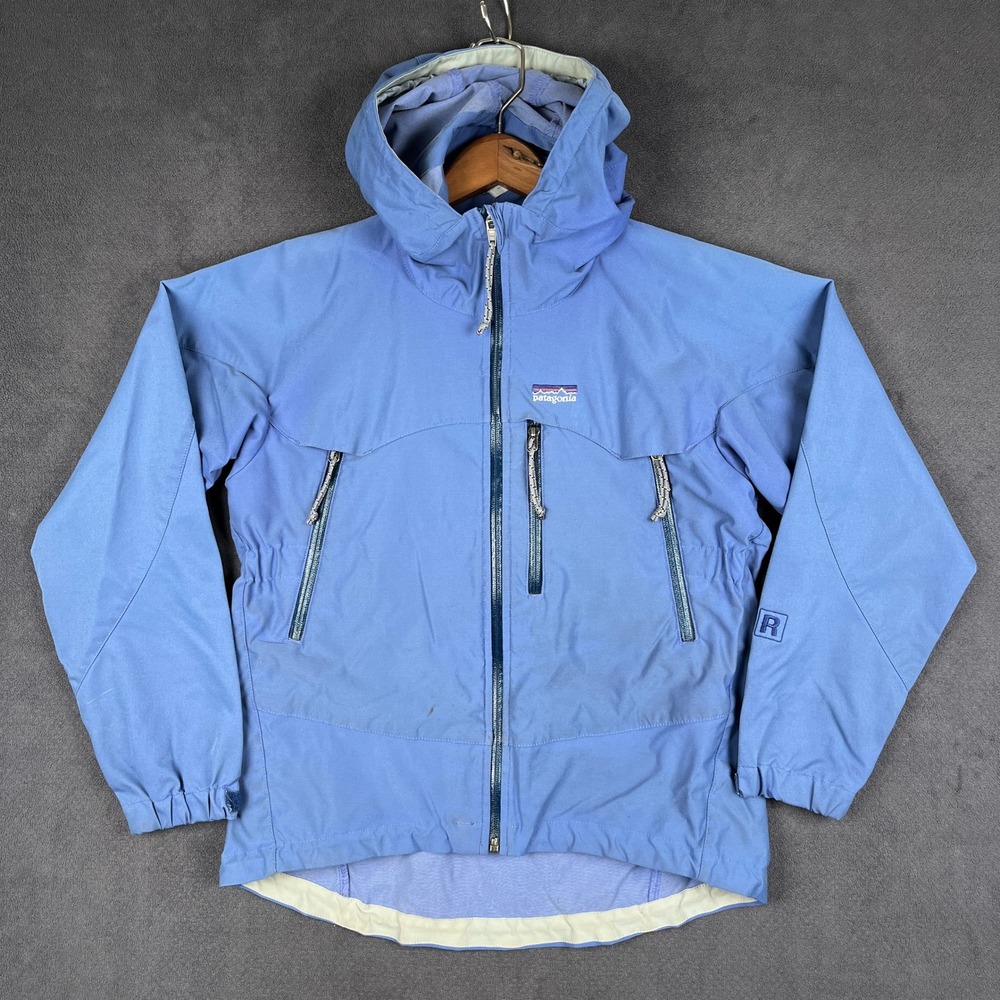 Vintage Patagonia Dimension Jacket Womens Small Blue Hooded Regulator 83891